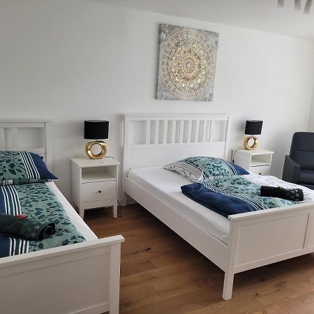 Ferienwohnung Anna Oftersheim Schwetzingen Hockenheim 3 Zimmer Mit Balkon Buitenkant foto